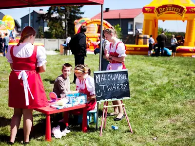 Animacja zabaw dla dzieci - Park Atrakcji Oktoberfest - Dmuchańce Wynajem