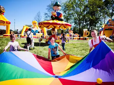 Animacja zabaw dla dzieci - Park Atrakcji Oktoberfest - Dmuchańce Wynajem