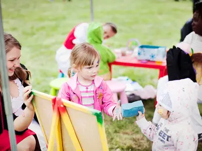 Animacja zabaw dla dzieci - Park Atrakcji Mega Piłkarski - Dmuchańce Wynajem