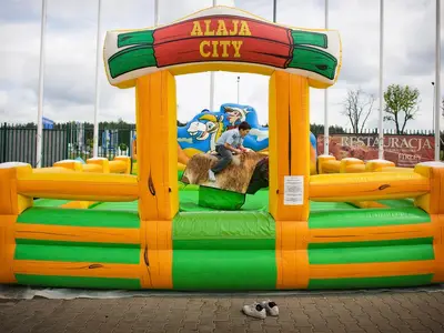 Byk Rodeo Alaja - Park Atrakcji Country Alaja - Dmuchańce Wynajem