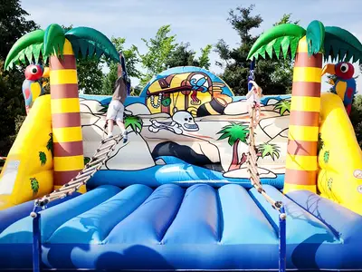 Drabinki Pirackie - Park Atrakcji Piracki - Dmuchańce Wynajem