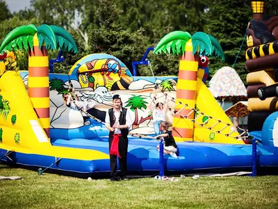 Drabinki Pirackie - Park Atrakcji Piracki - Dmuchańce Wynajem