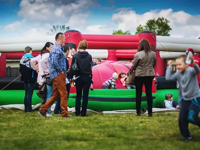 Miękka Góra Piłka Nożna - Park Atrakcji Mega Piłkarski - Dmuchańce Wynajem
