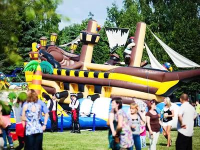 Okręt Piracki - Park Atrakcji Piracki - Dmuchańce Wynajem