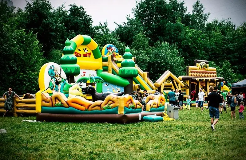 Park Atrakcji Jaskiniowcy - Dmuchańce Wynajem