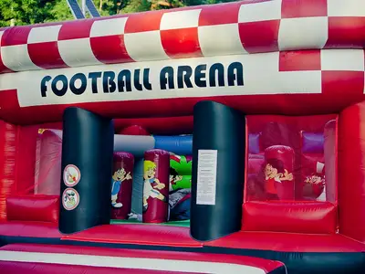 Plac zabaw Piłka Nożna - Park Atrakcji Mega Piłkarski - Dmuchańce Wynajem