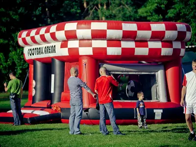 Plac zabaw Piłka Nożna - Park Atrakcji Mega Piłkarski - Dmuchańce Wynajem