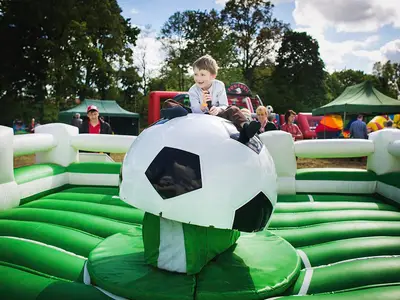 Rodeo Piłka Nożna - Park Atrakcji Mega Piłkarski - Dmuchańce Wynajem