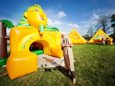Tunel Sfinksa - Park Atrakcji Arabski - Dmuchańce Wynajem