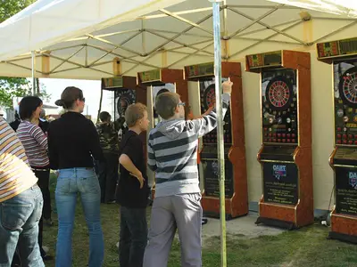 Turniej darta na 3 tarczach - Park Atrakcji Country Alaja - Dmuchańce Wynajem