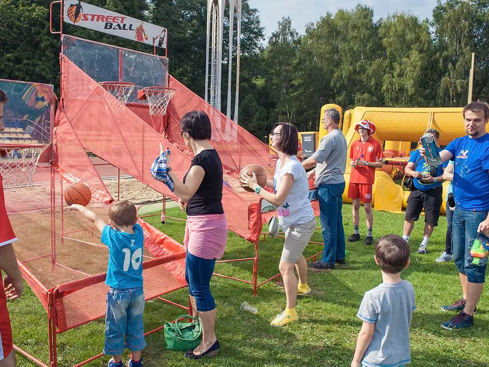 Turniej gry w koszykówkę mini - zdjęcie 2 - Dmuchańce Wynajem