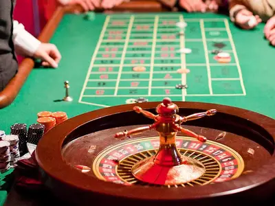 Zabawa w ruletką z obsługą krupiera - Park Atrakcji Las Vegas - Dmuchańce Wynajem